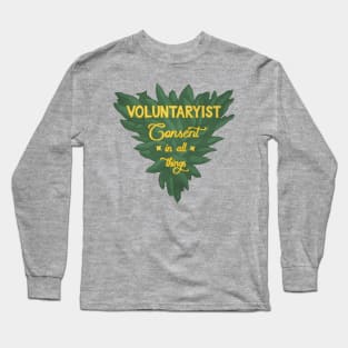 Voluntaryist Long Sleeve T-Shirt